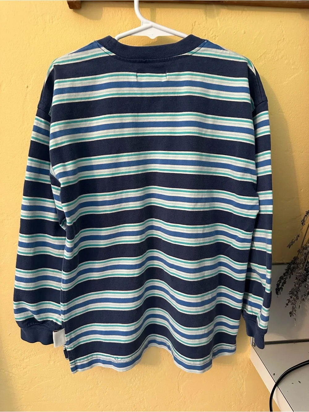 Vintage Gymboree Rainbow Tag Striped Long Sleeve Tee
